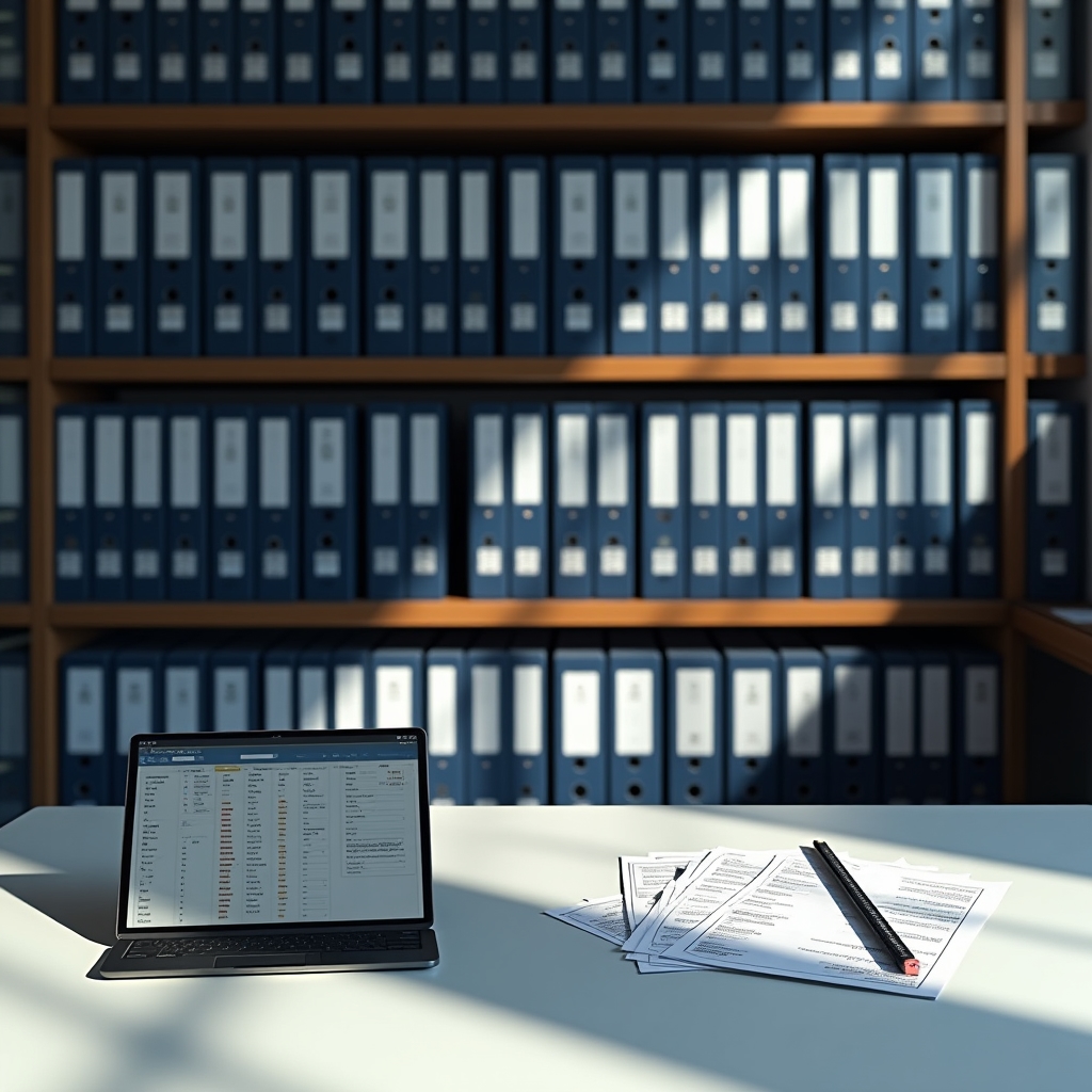 Document systematization and organization workspace